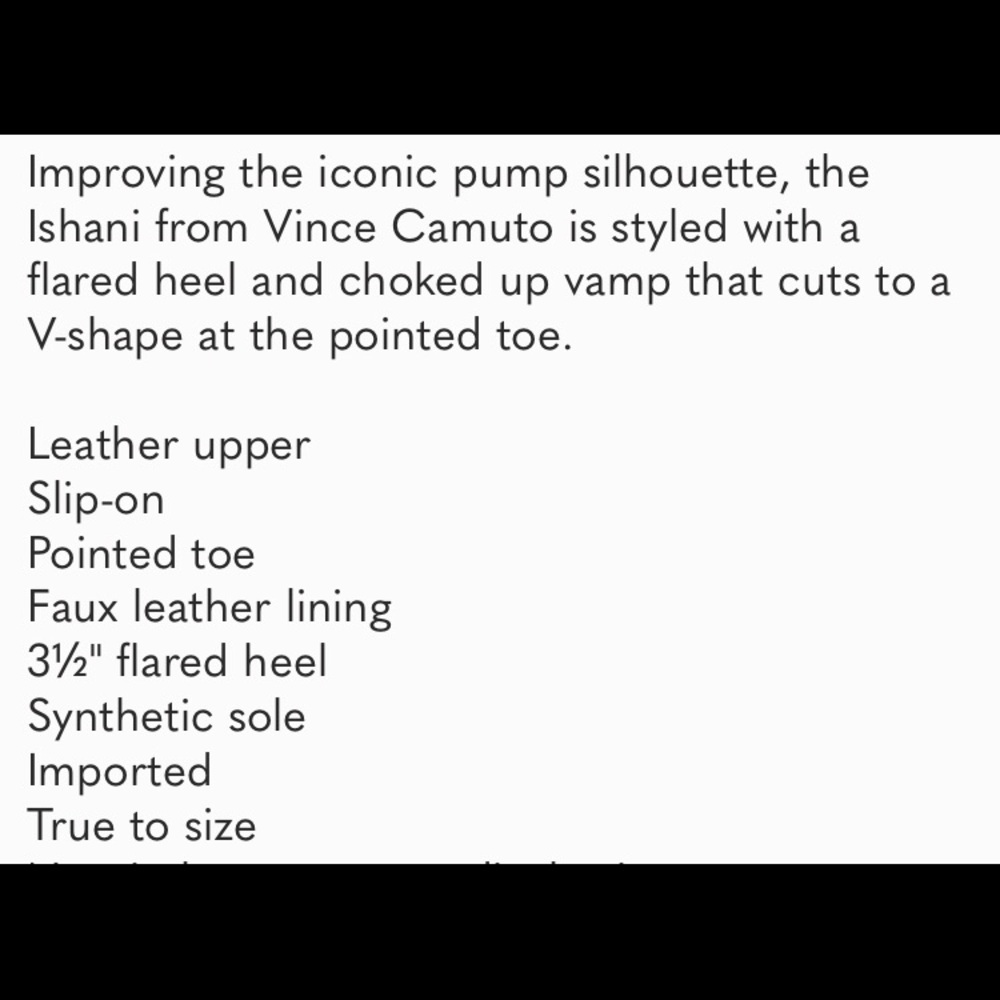 Vince Camuto “Ishani” Pointed Toe Python Pump - image 2